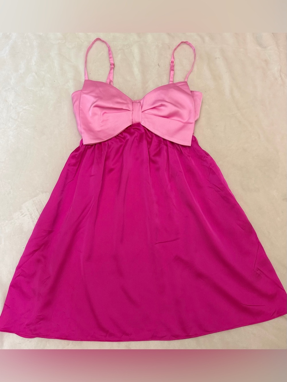 Show Me Your Mumu Best Bow Mini Dress Sz M